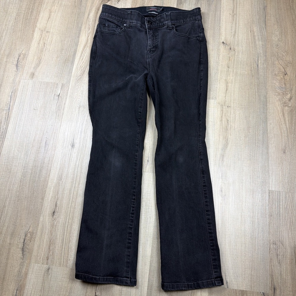 Torrid Bombshell Flare Jeans Women's Size 12R Black Premium Stretch High Rise
